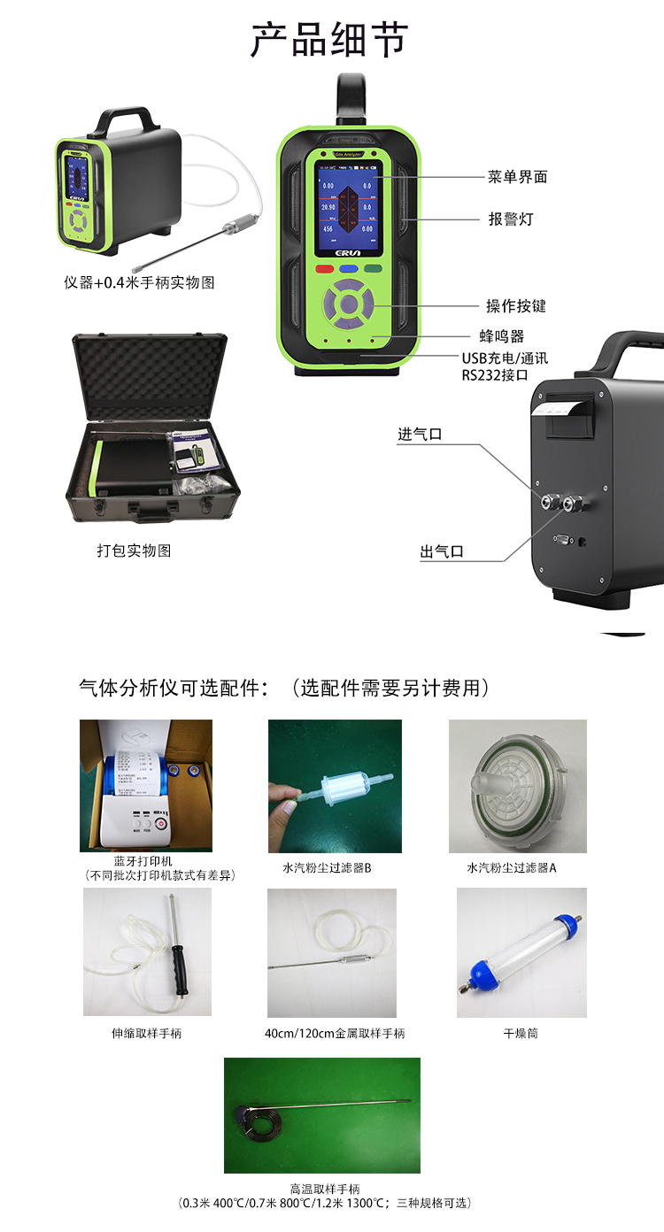 糧庫硫酰氟熏蒸氣體檢測儀器