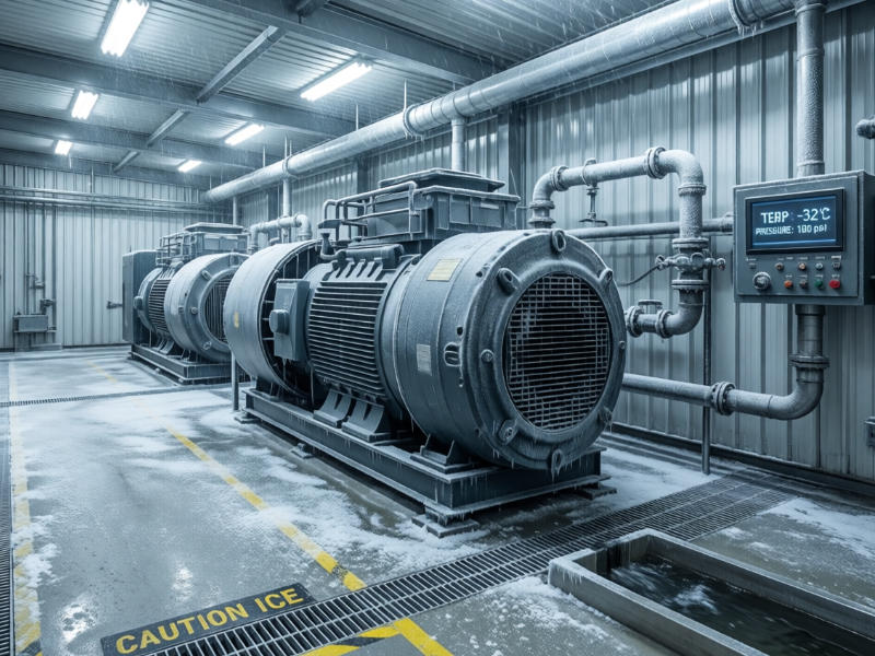 氟利昂冷媒制冷劑壓縮泵房